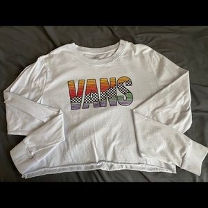 Vans Long Sleeve Crop Top